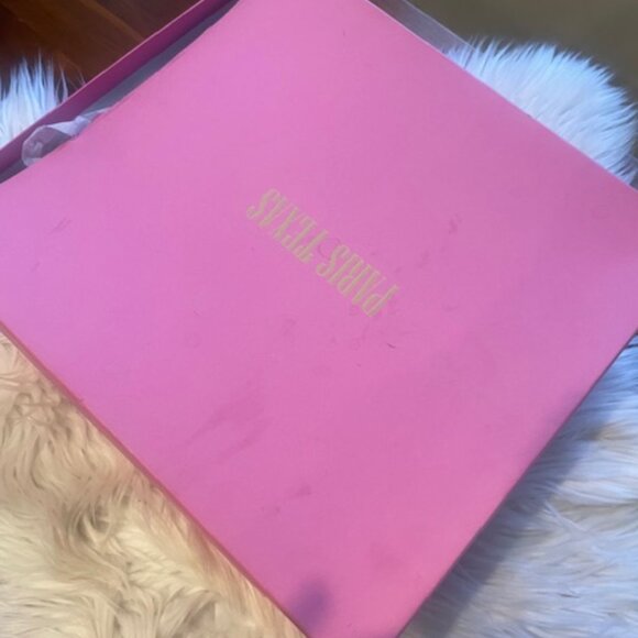 Paris Texas Silver Python Embossed Ankle Boots 9.5 – Metallic Stiletto Booties - Picture 3 of 8